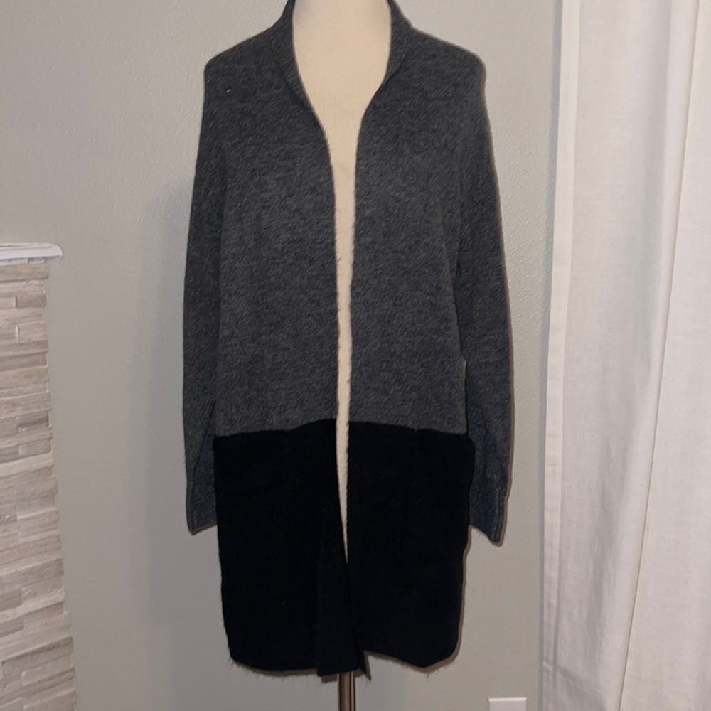 Banana republic long sweater cardigan size small
